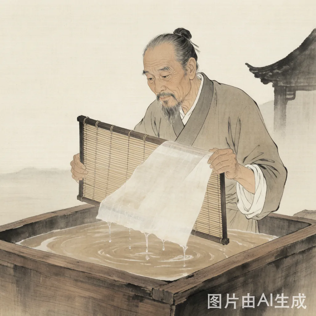 抄纸成型